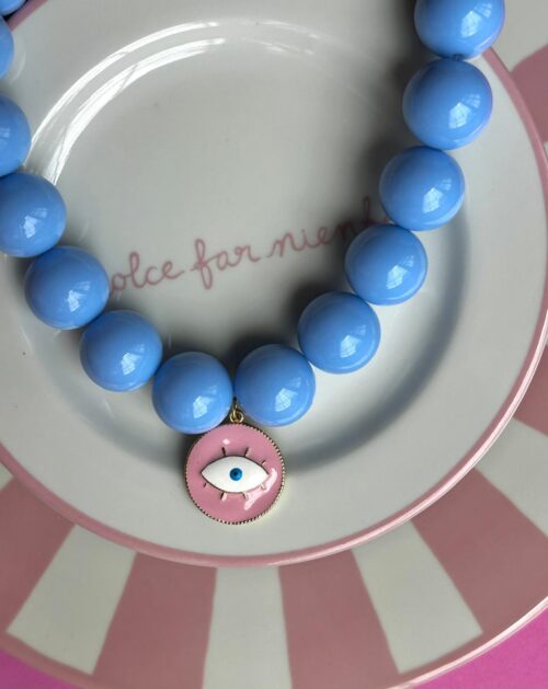 Collar chicles ojo